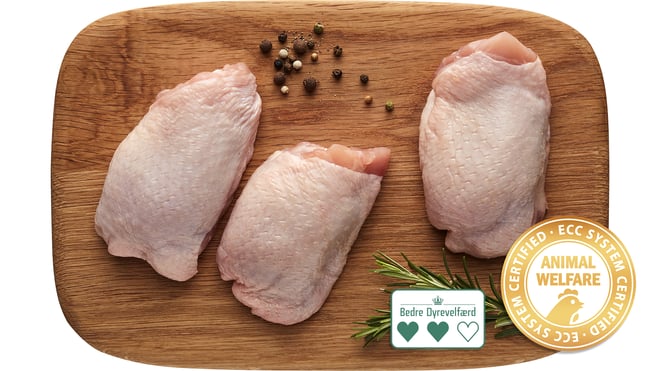 Overlår uden rygben 100%, ukal. ECC. Frost